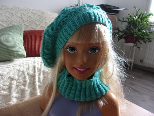 Ensemble bonnet genre béret - genre,