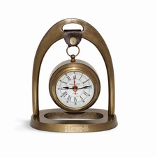 Montre de table étrier laiton