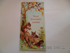 LIVRE LITO COLLECTION PIROUETTE DEUX ECUREUILS MALINS   J1