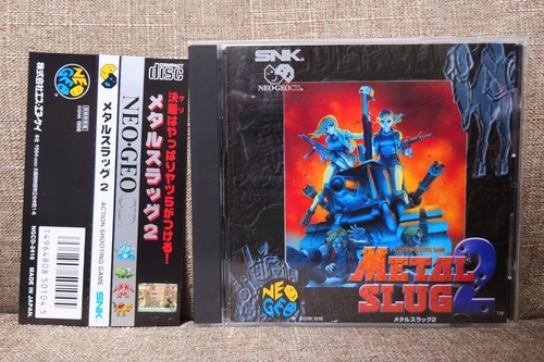 Mint neogeo metal slug 2 - cd,