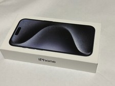 Boite iphone 15 PRO Black Titanium 128go / 100% Original FRANCE
