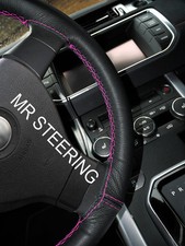 Vrai Housse Volant Cuir Pour Jeep Wrangler JK 07 + Hot Rose Double Point