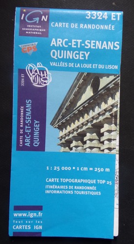 Carte ign randonnée 3324 - ign,