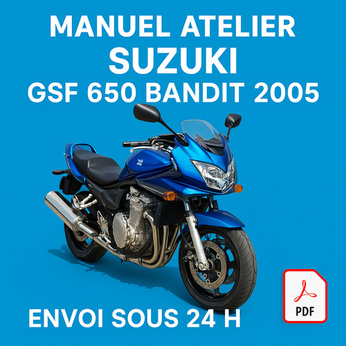 Manuel atelier suzuki gsf - manuel, 650