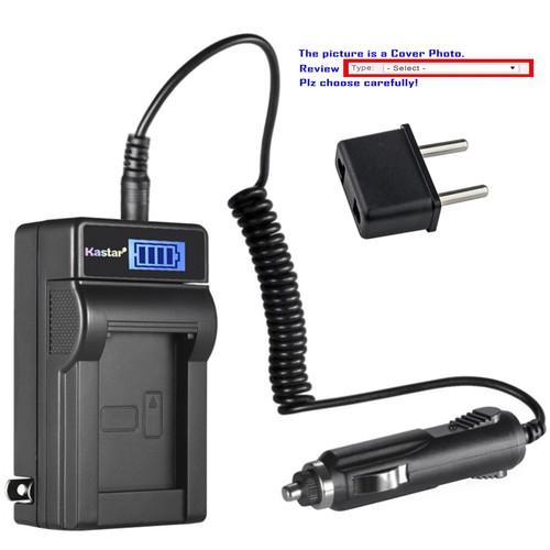 Kastar battery lcd charger - battery,