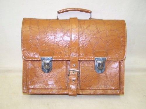 Ancien sac école cuir - sac,