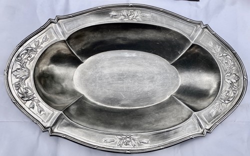 Corbeille plat art nouveau - corbeille,