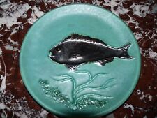 Très rare assiette Poisson en