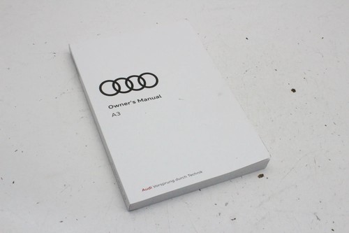 Audi sportback 8ya carnet - audi, a3
