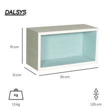 Dalsys Niche murale imprégnée pour salles de bains et pièces à vivre