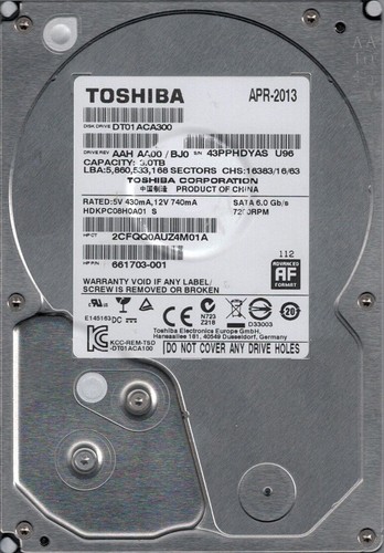 Dt01aca300 aah aa00 bj0 - dt01aca300, chine