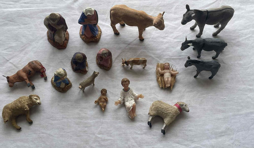 Lot santons devineau divers - de,
