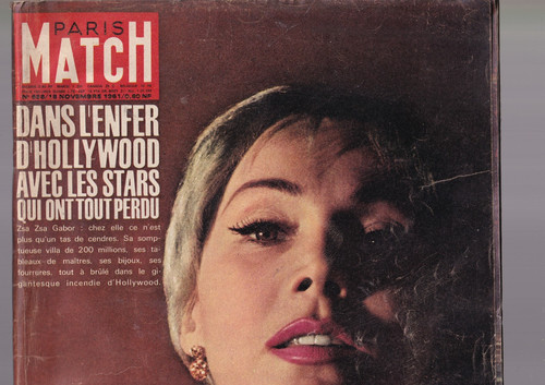 Paris match 658 hollywood - match, n°658