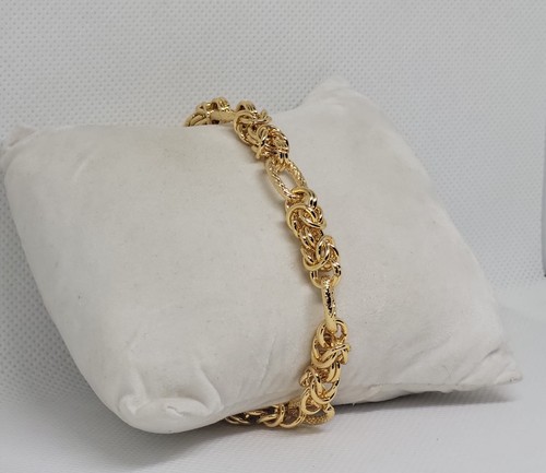 Bracelet doré chaîne