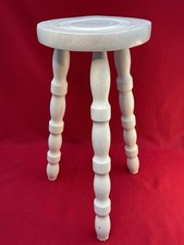 Tabouret  Sellette en Bois  Style Rustique Vintage Porte Plante