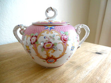 GROS SUCRIER PORCELAINE SARREGUEMINES DECOR MINTON