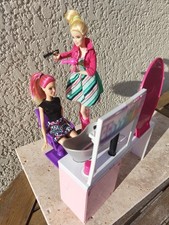 Barbie Salon de Coiffure Playset Complet + 2 Poupées
