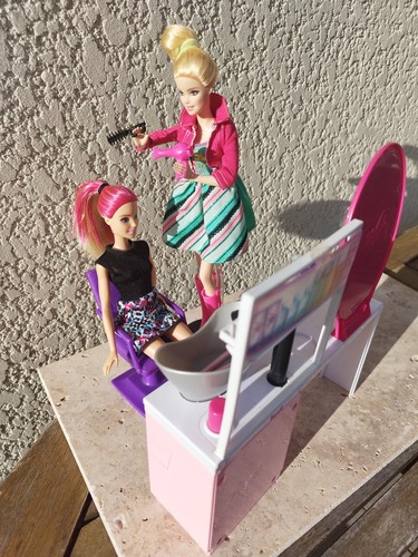 Barbie salon coiffure - barbie,