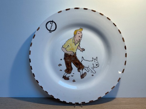 Assiette tintin pirate les - tintin,