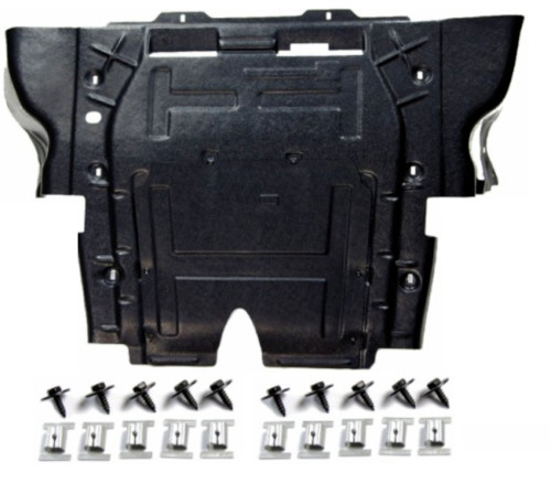 Clips plaque couvercle cache - plaque,