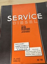 Revue Technique CAMIONS SAVIEM S5 CHASSIS S7 S8