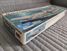 TOPGUN porte avion USS ENTERPRISE NUCLEAR CARRIER maquette REVELL-1/720  top gun