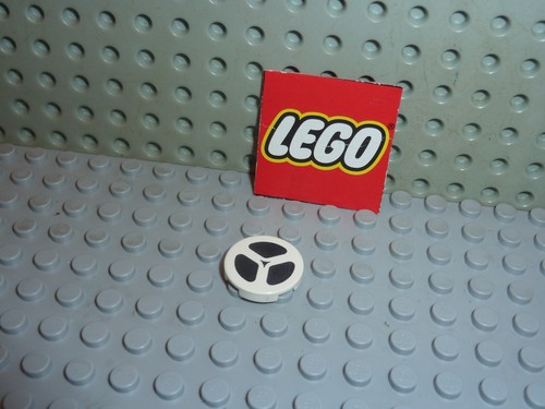 Lego blanc tile - ref, /