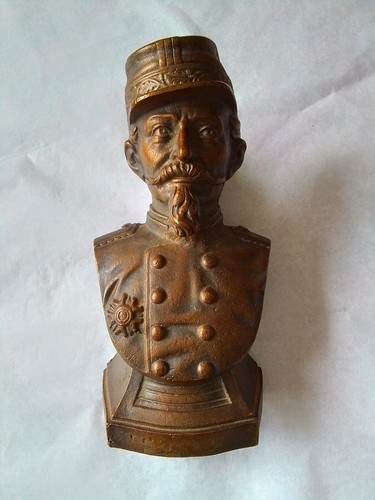 Rare demi buste bronze de - ,