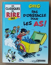 -- LES CLASSIQUES DU RIRE (1). GREG. PAS D'OBSTACLE POUR LES AS! -- EO 1995