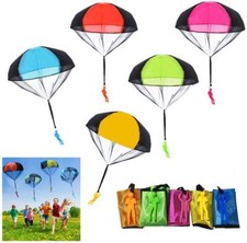 10 Pcs Parachute Jouet Main