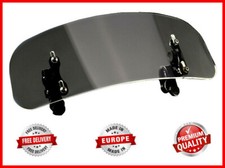 DÉFLECTEUR DE VENT PARE-BRISE SPOILER DE PARE-BRISE RÉGLABLE POUR MOTO UNIVERSEL
