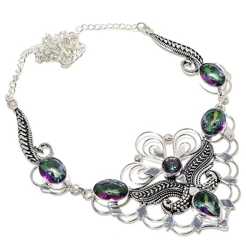 Collier bijoux argent - en,