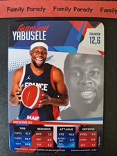 Guerschon YABUSELE #7 Carte Slam Deck Edition Limitée Noel 2023 Basket France