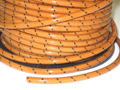 100 roll orange tissé coton - ',