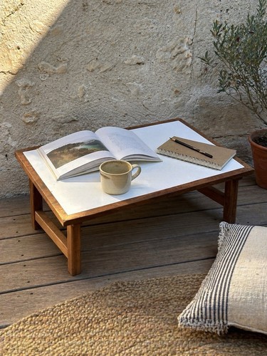Table basse pupitre vintage - table,