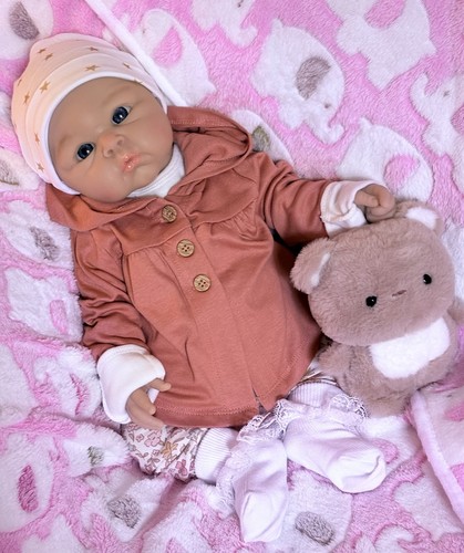 Silicone reborn baby doll girl - silicone,