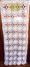 RIDEAU  CROCHET D'ART FAIT