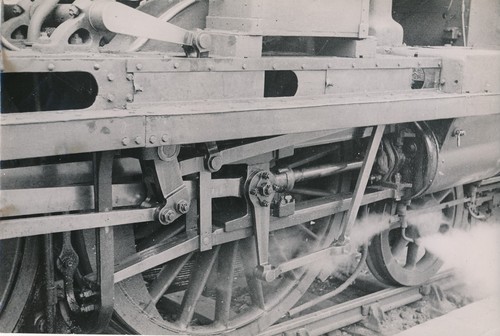 Train 1950 roues - train,