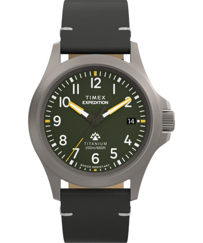 Timex montre noir analogique - montre,