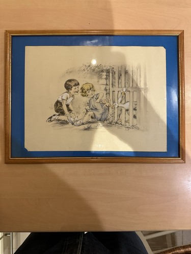 Lithographie enfantine même - enfantine,,