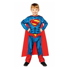 Costume Durable De Superman Pour Enfant 8-10 Ans