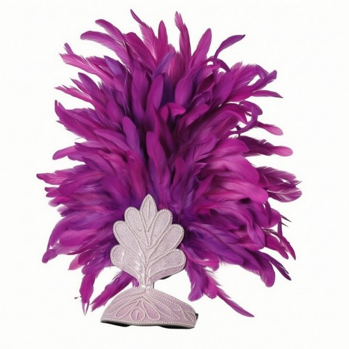 Coiffe plumes élégant - à,