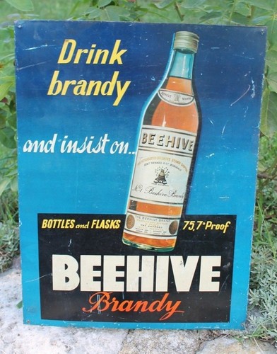 Tôle publicitaire beehive - tôle,