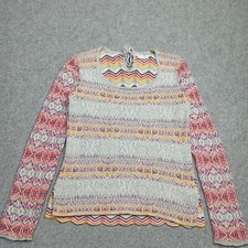 Défaut Odd Molly Pull 4 - XL Coton Tricot Fair Isle Chevron