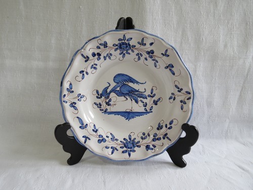 Assiette creuse faïence - assiette,