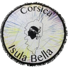 Drap de bain rond Corse 170 cm