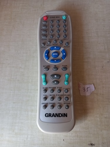Telecommande grandin cine 804 - grandin,