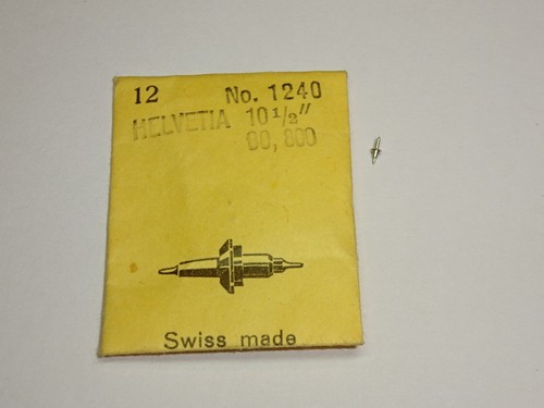 Helvetia balance staff - 80, 85