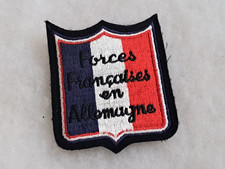 Un insigne tissu militaire "