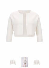 ❤️SALE! HUGO BOSS Regular-fit cropped jacket in stretch yarn